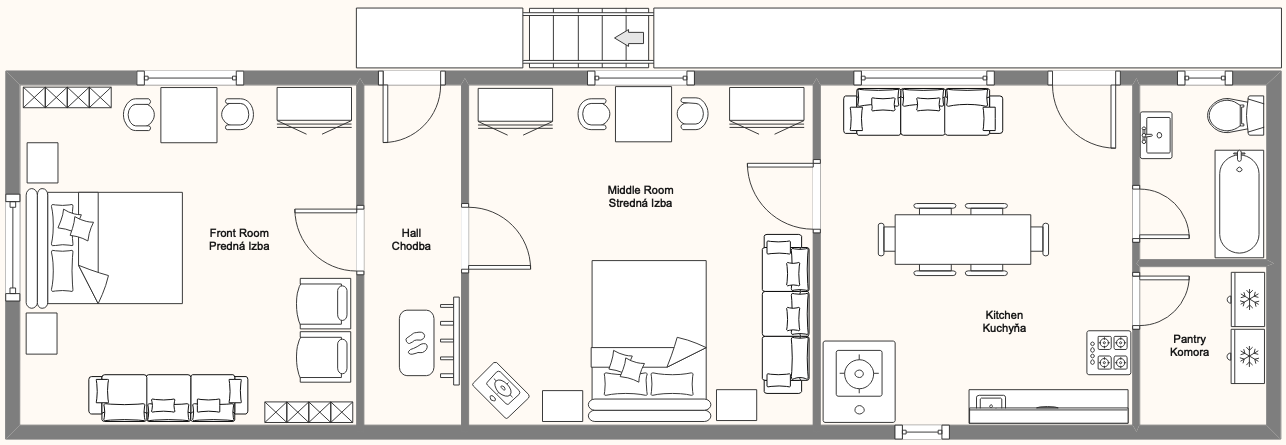 Hrivko House Floor Plan
